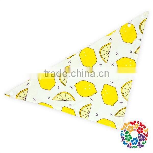 size 44*32cm 100% cotton soft Purple Bear Baby Bandana Bibs