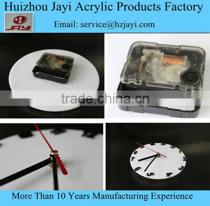 DIY custom 12 Inch acrylic round wall clock