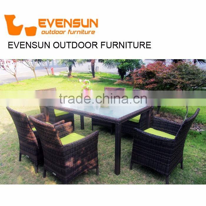 weatherproof and fireproof rattan garden used hotel patio furniture