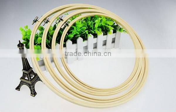 New products high quantity bamboo embroidery hoop for promotional gifts made in china