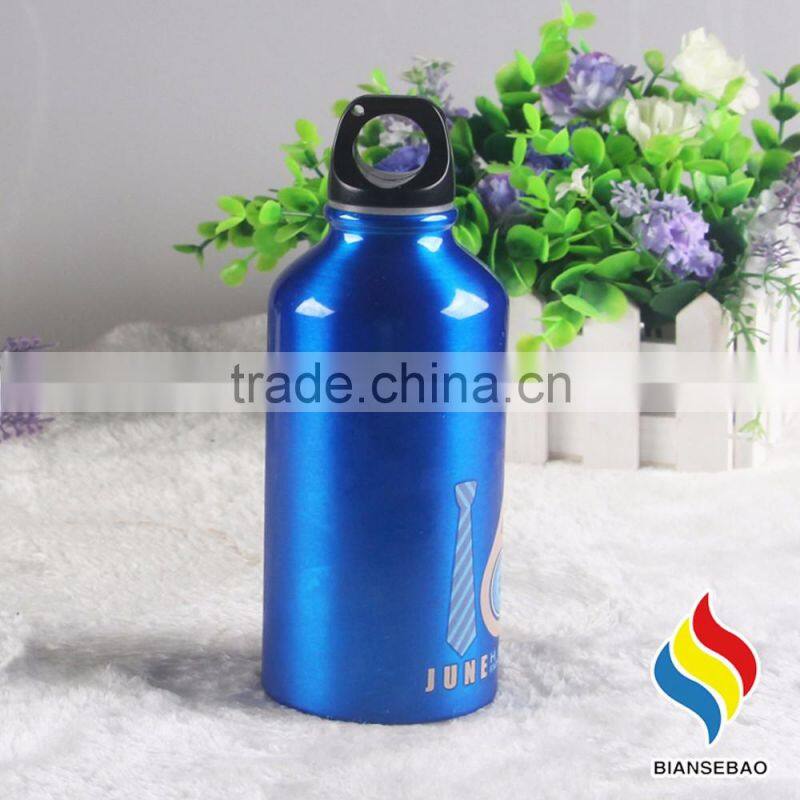 20 oz. Wide Mouth Aluminum Water Bottle w/Carabiner