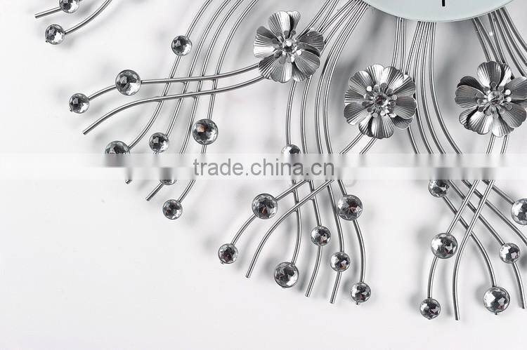 2017 Hot-selling metal decorative digital wall clock China