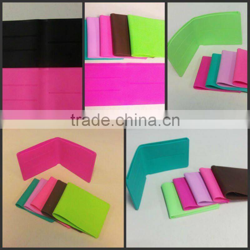wholesale silicone silicone wallet/coin purse
