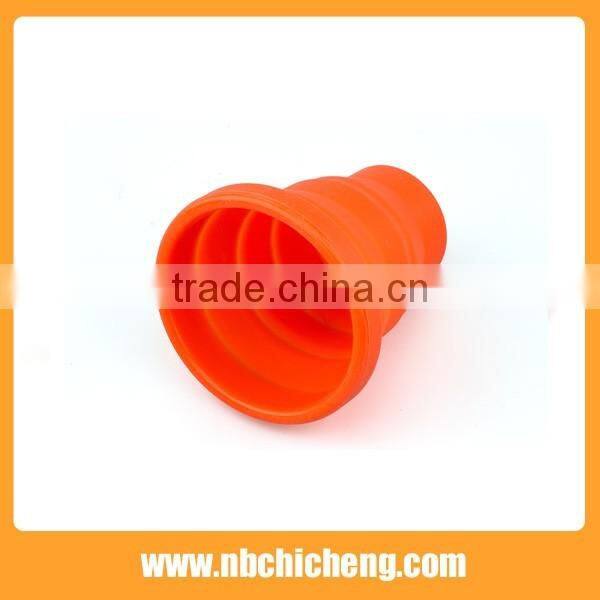 Silicone Folding Mug Cup, Food Grade Silicone Drinking Cup, Collapsible Silicone Cup