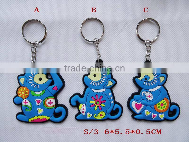 2016 russia monkey keychain for new year souvenir