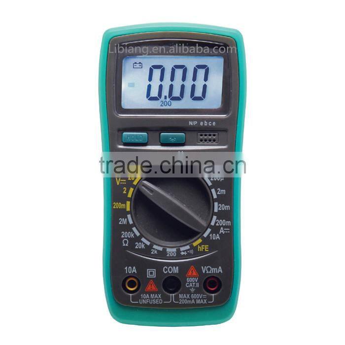 Manual operation digital avometer