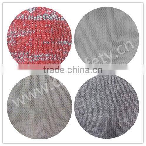 DDSAFETY 2017 13 Gauge 3 Threads Long Cuff Natural Cotton String Knitted Safety Gloves