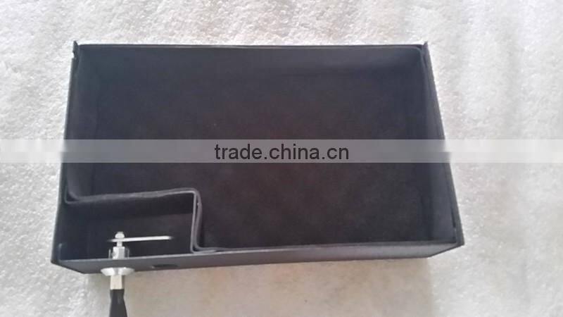 Secure Concealment Safe Box with Lock and Vinyl Steel Cable