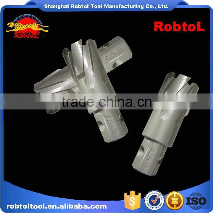 29MM annular cutter HSS TCT carbide tipped magnetic drill set kit broach bits weldon shank