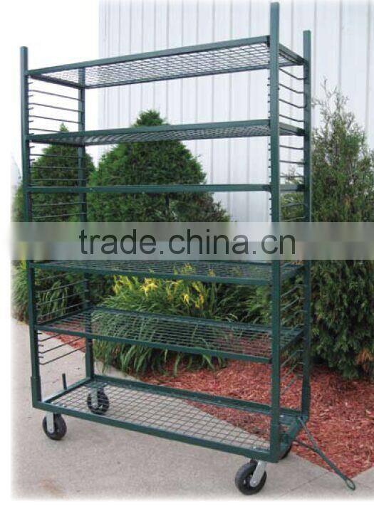 Transport and Display Rack , garden pot/planter display shelf