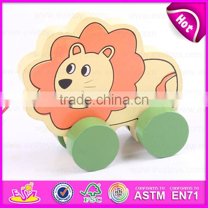 Wholesale pull back model wooden bus toy,Promotional give away funny play pull back mini cheap bus toy W05B117