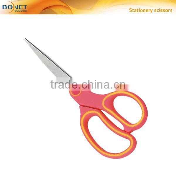 S62001P 5-1/2" 2015 color and printing pattern student round tip scissors