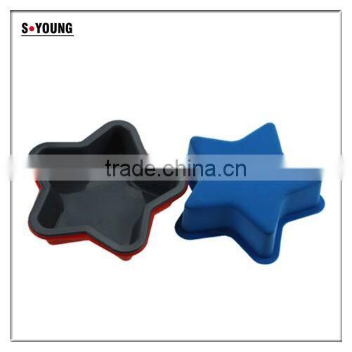 10105 star Shape Silicone Cake Mold