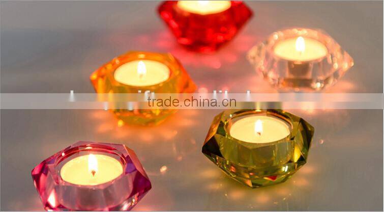 Crystal Candlesticks for Wedding Vintage Wedding Decoration Candle Stand for Home Decoration