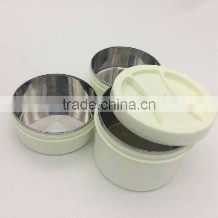 Anti-aging stainless steel FDA & LFGB free lunch box food thermo container