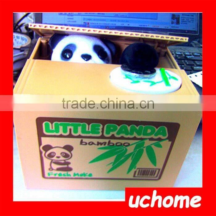 UCHOME 2017 Manufacture ebay Hot sell cat stealing money piggy bank