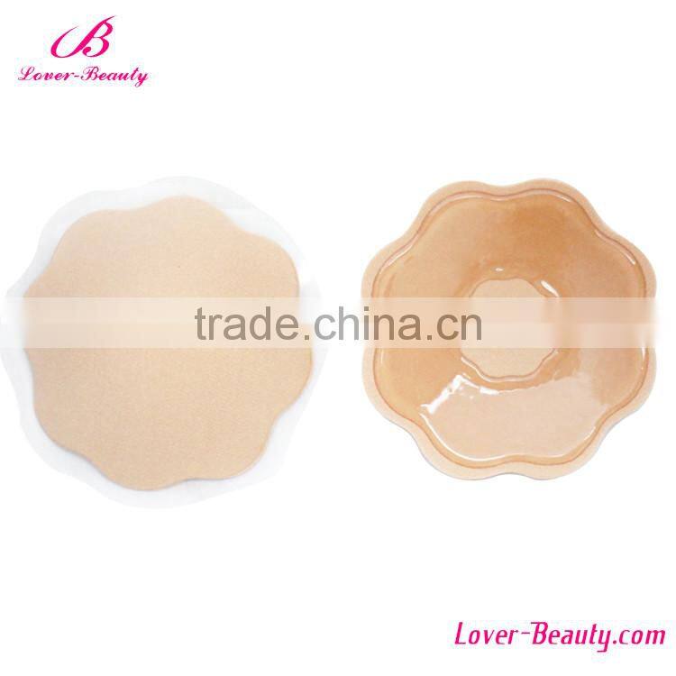 Wholesale Breathable Blue Backless Strapless Sexy Girl Open Nipple Bra