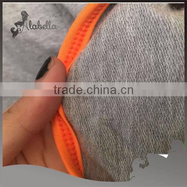 Running shorts with French terry fabric for sports wear Stock garments