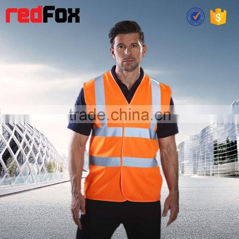 latest reflective mesh safety running vest