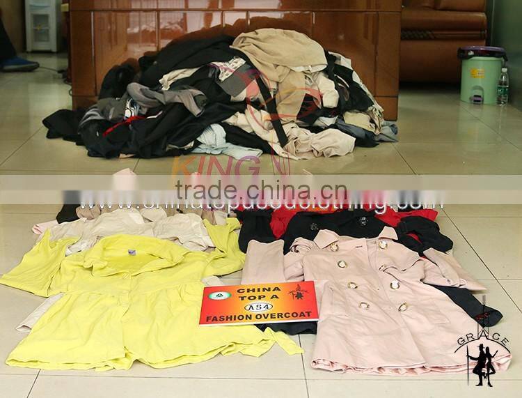 second hand recycling used Woolen coat for women