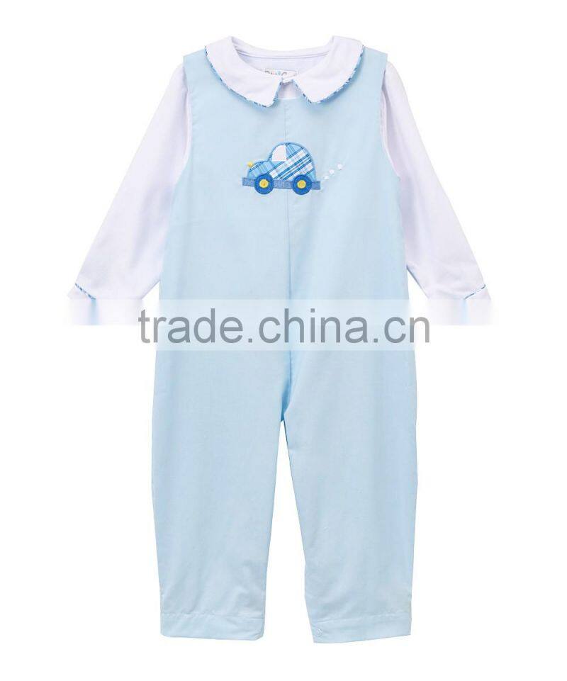 100% cotton easy to wear type 2 pieces set Infant baby clothes set