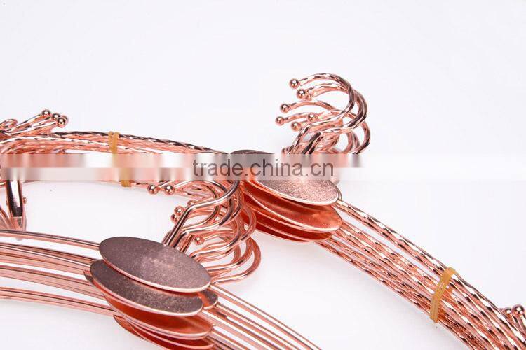 2017 low price Yidear Wholesale Stainless Steel Metal Anti-theft Cloth Hanger for Hotel