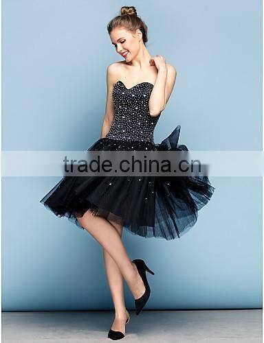 Match Mom And Daughter Dress Girls Black Tutu Party Dress