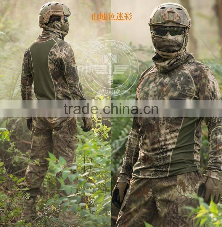 Tactical Quick-drying t shirt short sleeve T-shirt outdoor military