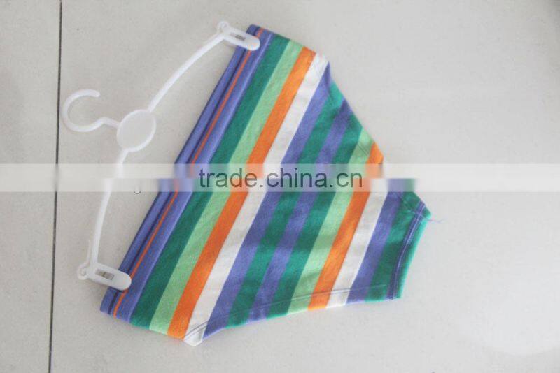 Zhejiang Wanyu underwear factory cottone strip print girls underwear photo