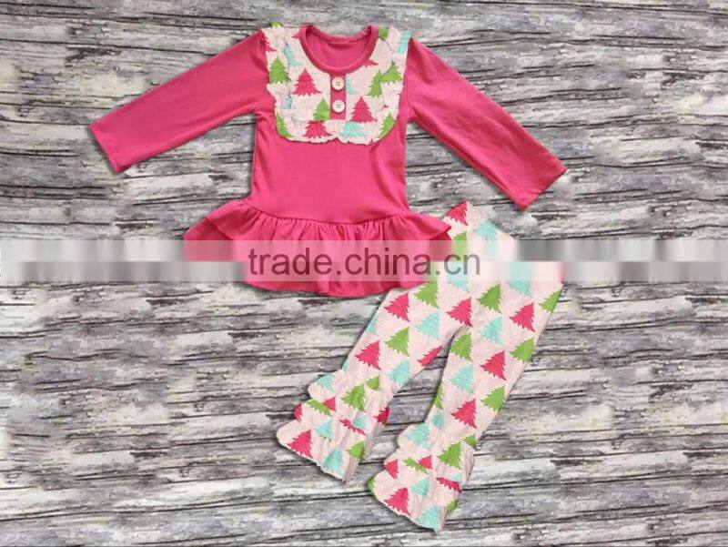 wholesale children clothing manufacturers china fall knit boutique dresses children Christmas outfits