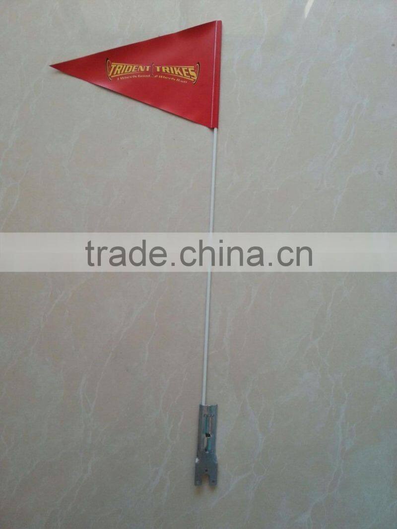 printed plastic bike flag