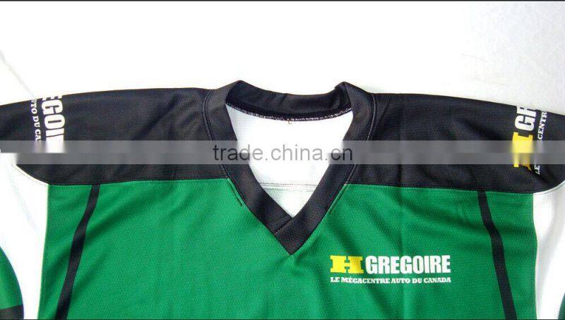 custom training ice hockey jersey