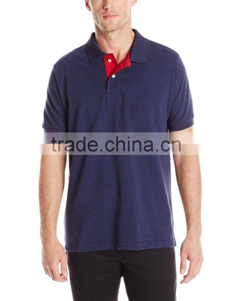 promotional wholesale cheap snowflake short sleeve Pique Polo Shirt