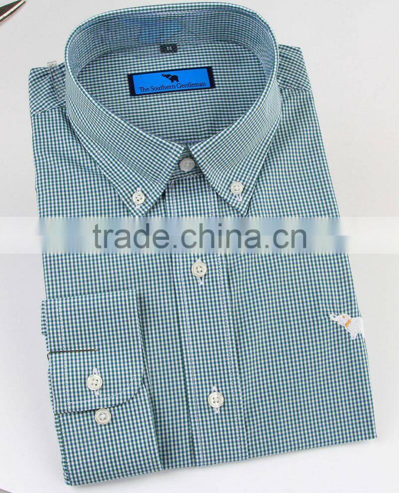 mens casual dress cotton shirts 2017