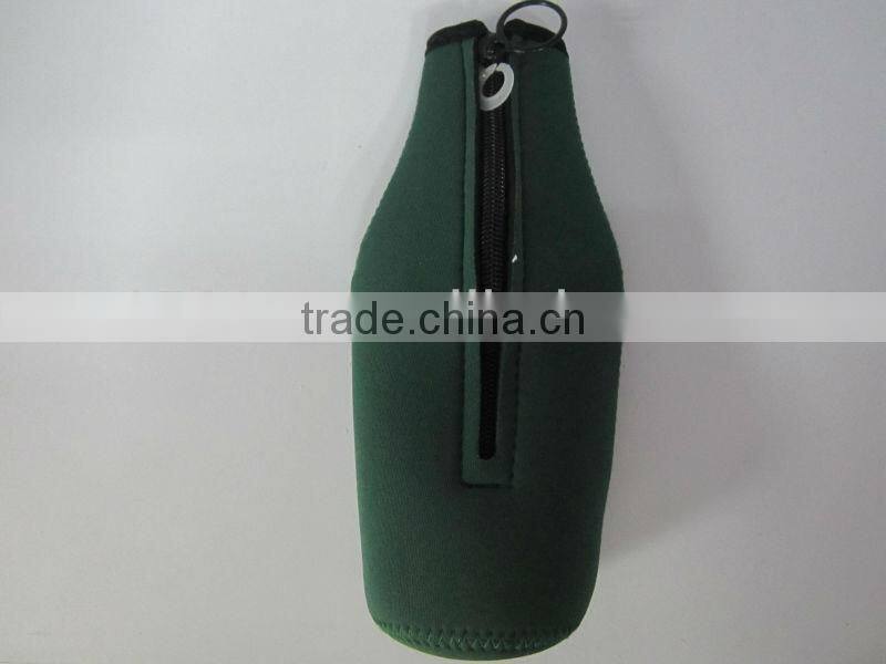 hot cell neoprene bottle cover with ziiper