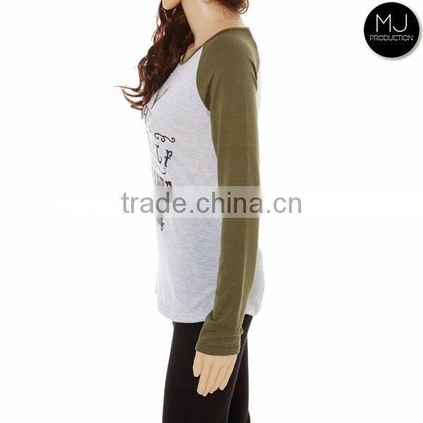 FACTORY wholesale christmas raglan shirts