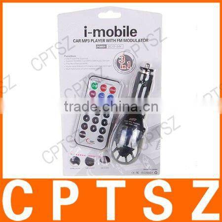 i-Mobile Car MP3 Player with FM Modulator