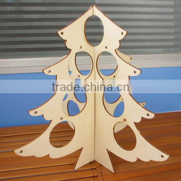 DIY Christmas Tree Ornament Wood Craft Christmas Gift Decoration