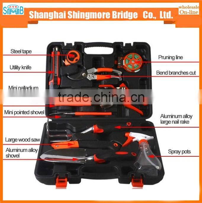 2017 alibaba china supplier hot sales high quality 12 pieces garden tools set