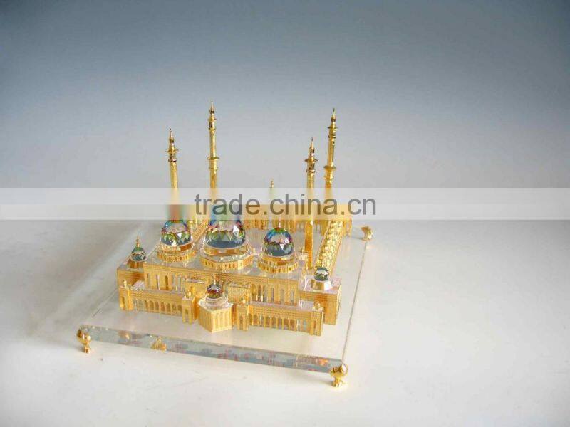 Crystal Sheik Zayed Mosque Model