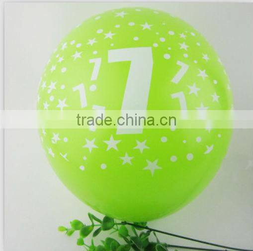 Latex party balloon Latex round ballon birthday baloon