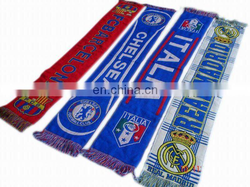 ACRYLIC WOVEN FANS SCARF