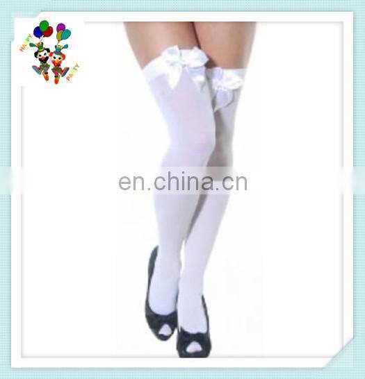 Fancy Dress Costume Accessory Hold Up Ladies Sexy Stockings with Bow HPC-1876