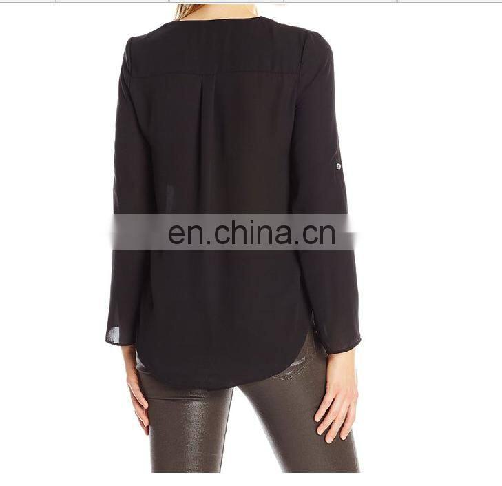 High quality Ladies New Design Logo Shirt