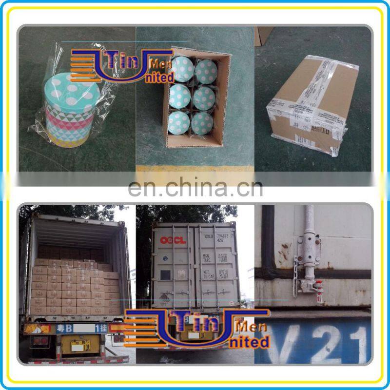 Professional Customized Square simple CD case metal tin box