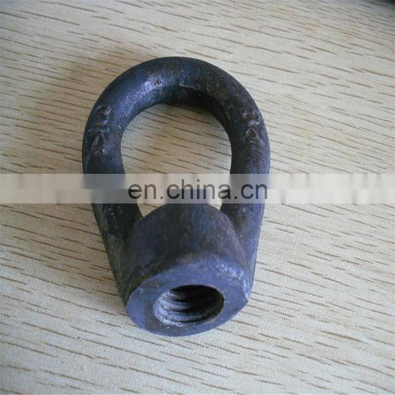 Hot Dip Galvanized Forged Carbon Steel Thimble Eyenuts