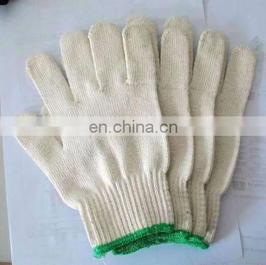 Double sides PVC dotted cotton hand gloves