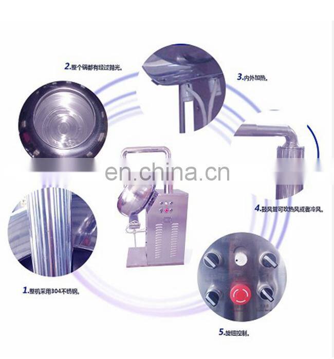 factory price cashew nuts chocolate coating machine sugar coating machine