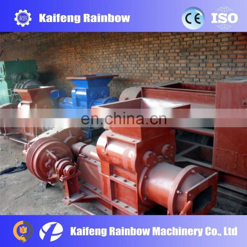 Popular red clay brick making machine for road