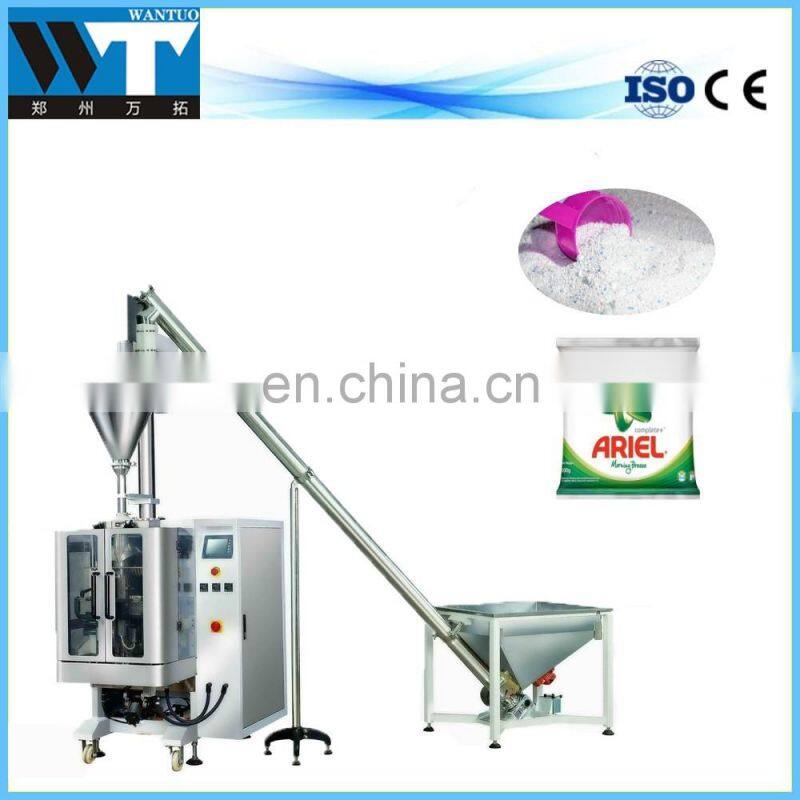 Auger detergent powder filling and packing machine for sale